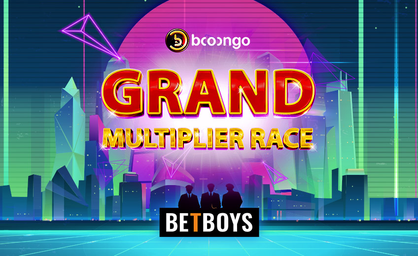 Прогрессивный призовой фонд в турнире Grand Multiplier Race от провайдера Booongo и казино BetBoys