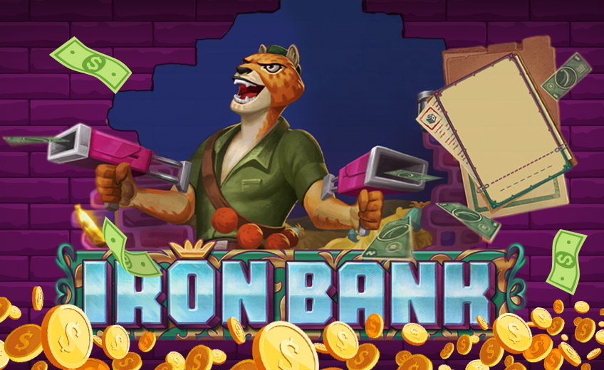 Игрок сорвал большой куш в новом автомате Iron Bank от Relax Gaming