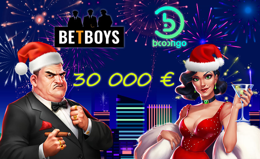 Казино BetBoys дарит 30 000 евро в турнире New Year Afterparty