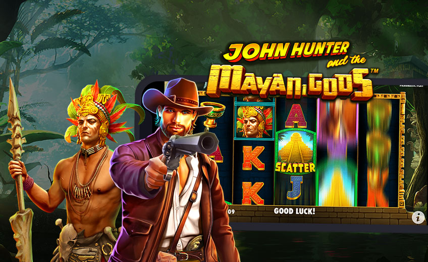 Новая серия о приключениях Джона Хантера в аппарате John Hunter and the Mayan Gods от Pragmatic Play
