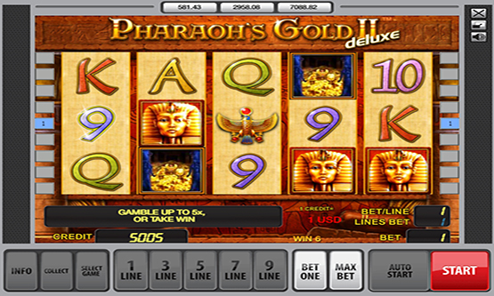Скриншот 3 Pharaon's Gold